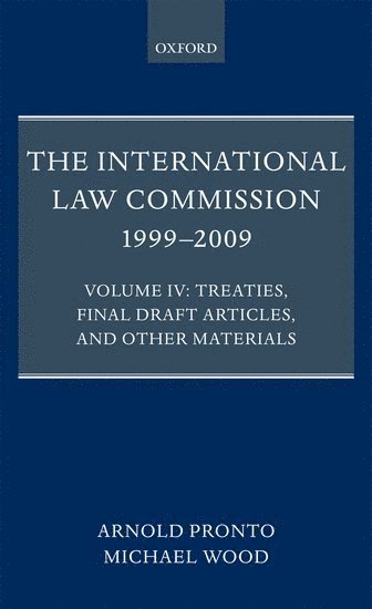 bokomslag The International Law Commission 1999-2009
