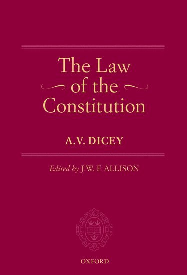 The Law of the Constitution 1