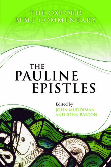 John Muddiman, John Barton - The Pauline Epistles, Häftad
