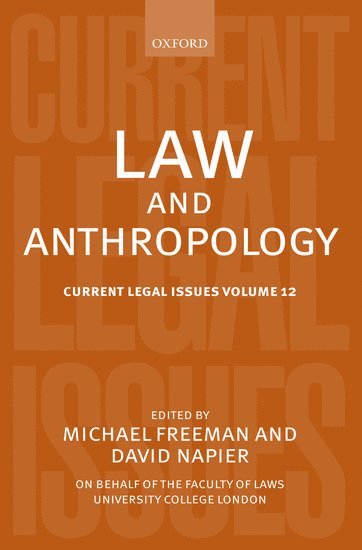 bokomslag Law and Anthropology