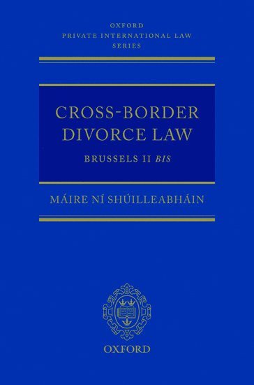 bokomslag Cross-Border Divorce Law