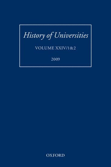 bokomslag History of Universities
