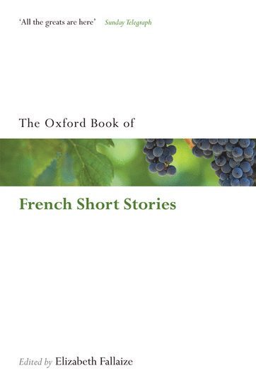 bokomslag The Oxford Book of French Short Stories