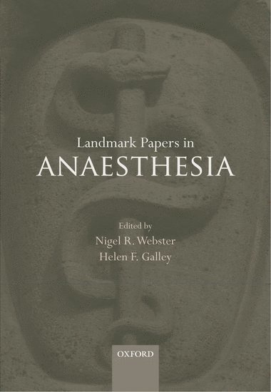 bokomslag Landmark Papers in Anaesthesia