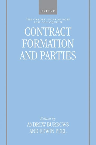 Contract Formation and Parties 1