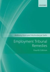 bokomslag Employment Tribunal Remedies