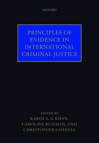 bokomslag Principles of Evidence in International Criminal Justice