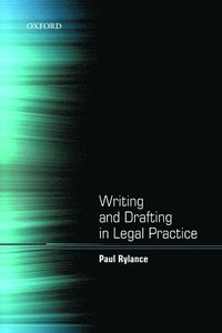 bokomslag Writing and Drafting in Legal Practice