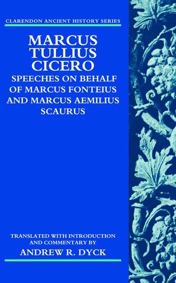 Andrew R. Dyck - Marcus Tullius Cicero, Häftad
