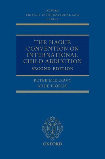 bokomslag The Hague Convention on International Child Abduction