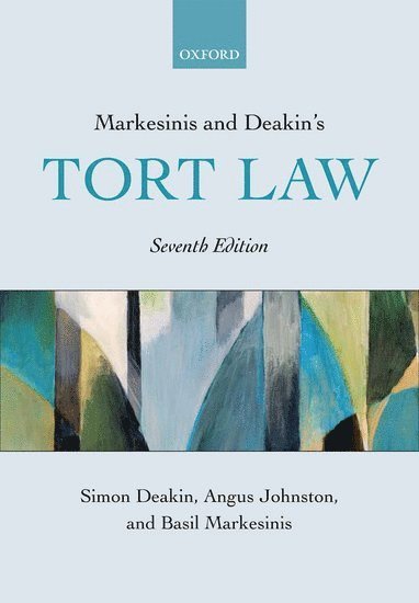 Johnston & Markesinis Deakin - MARKESINIS DEAKIN TORT LAW 7E P, Häftad