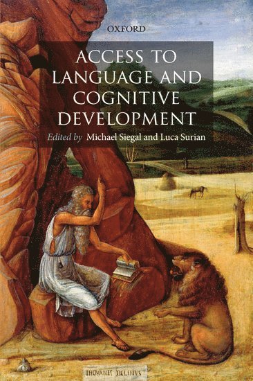 bokomslag Access to Language and Cognitive Development