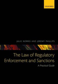 bokomslag The Law of Regulatory Enforcement and Sanctions