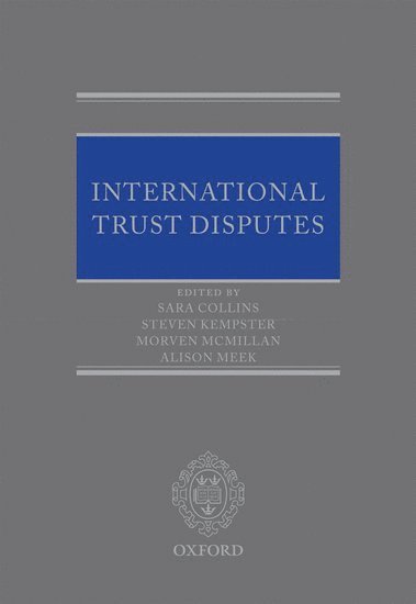 Sara Collins - International Trust Disputes, Inbunden
