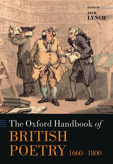 Lynch, Jack Lynch - The Oxford Handbook of British Poetry, 1660-1800, Inbunden