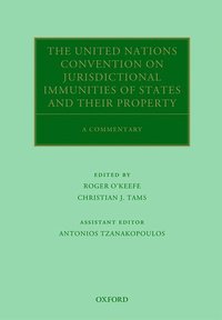bokomslag The United Nations Convention on Jurisdictional Immunities of States and Their Property