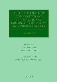 bokomslag The United Nations Convention on Jurisdictional Immunities of States and Their Property