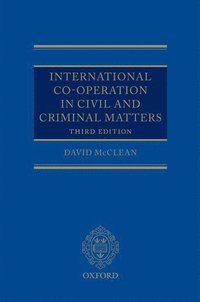 bokomslag International Co-operation in Civil and Criminal Matters
