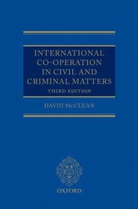 bokomslag International Co-operation in Civil and Criminal Matters
