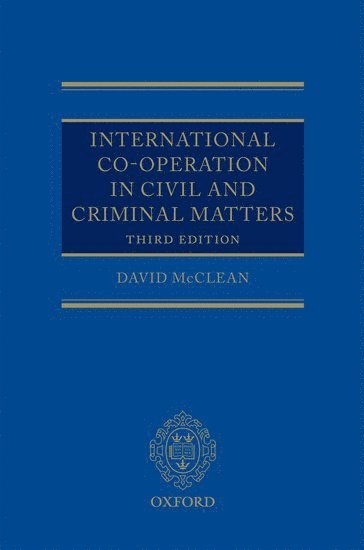 bokomslag International Co-operation in Civil and Criminal Matters