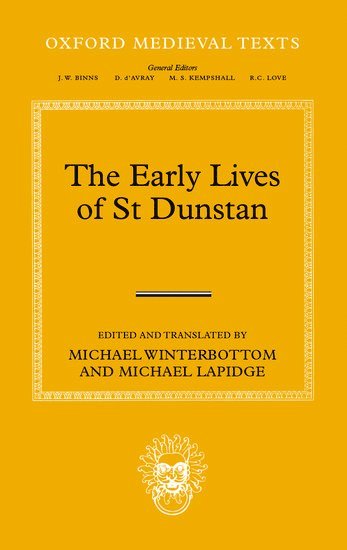 bokomslag The Early Lives of St Dunstan