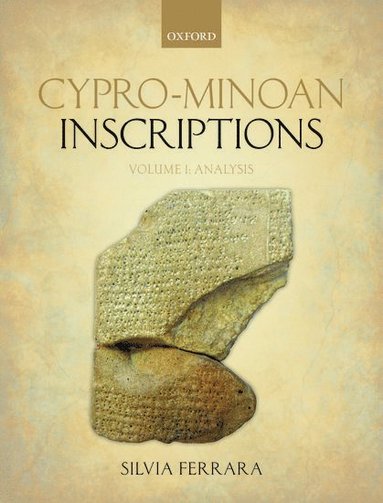 bokomslag Cypro-Minoan Inscriptions