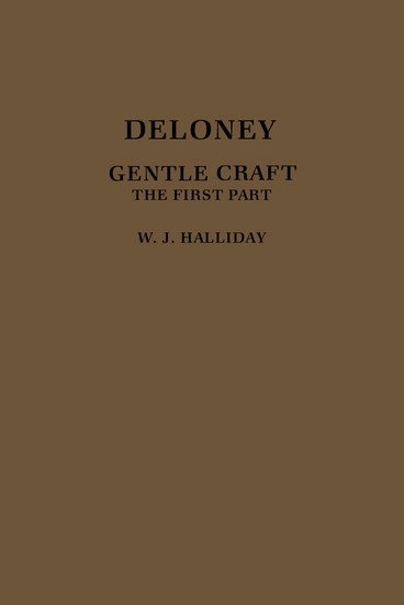 bokomslag Deloney's Gentle Craft: The First Part