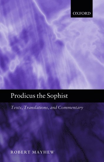 Prodicus the Sophist 1