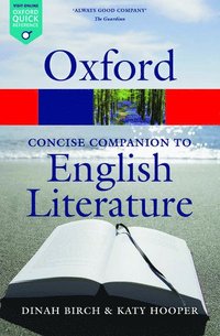 bokomslag The Concise Oxford Companion to English Literature