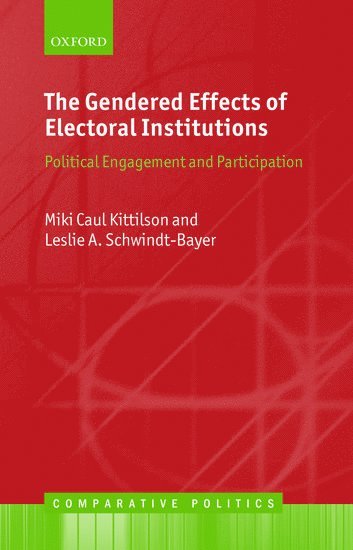 bokomslag The Gendered Effects of Electoral Institutions