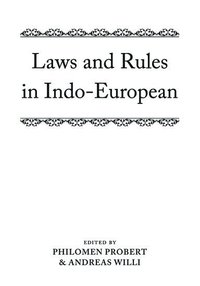 bokomslag Laws and Rules in Indo-European