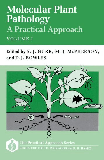 Gurr, McPherson, Bowles - Molecular Plant Pathology: Volume I, Häftad