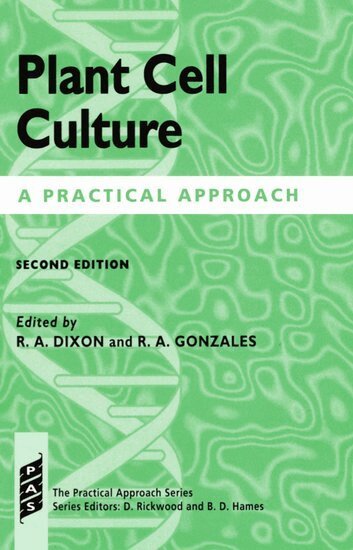 Dixon, Gonzales - Plant Cell Culture, Häftad