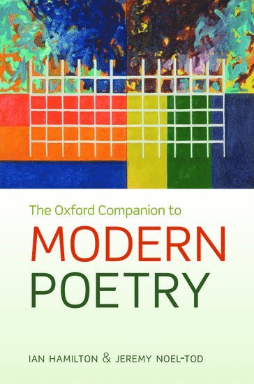 The Oxford Companion to Modern Poetry in English 1