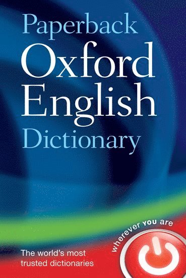 Paperback Oxford English Dictionary 1