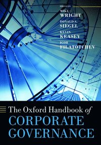 bokomslag The Oxford Handbook of Corporate Governance
