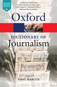 bokomslag A Dictionary of Journalism