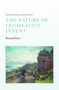 bokomslag The Nature of Legislative Intent
