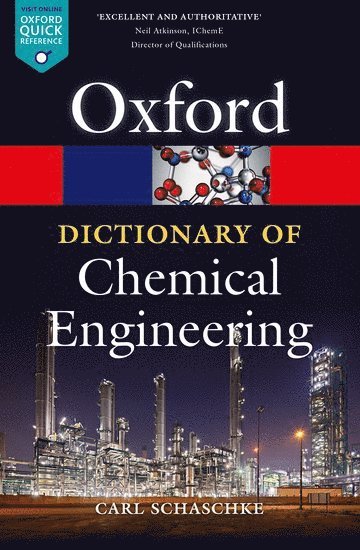 bokomslag A Dictionary of Chemical Engineering