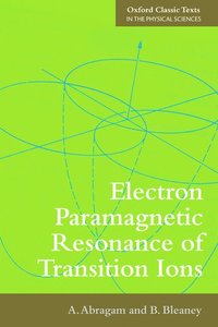 bokomslag Electron Paramagnetic Resonance of Transition Ions