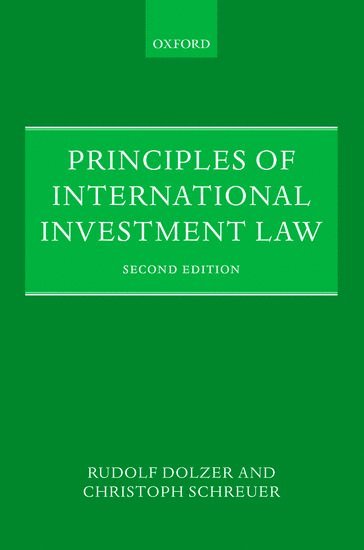 bokomslag Principles of International Investment Law