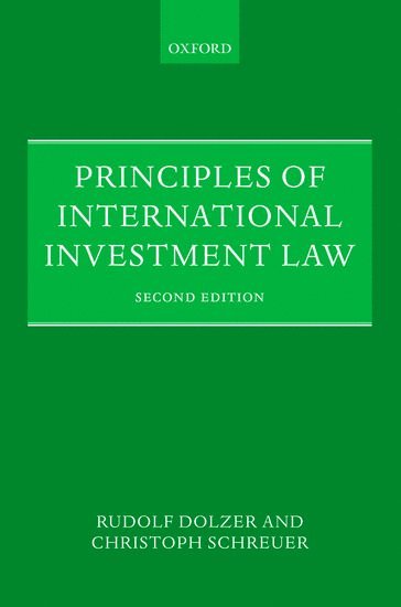 Principles of International Investment Law 1