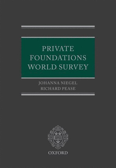 bokomslag Private Foundations World Survey