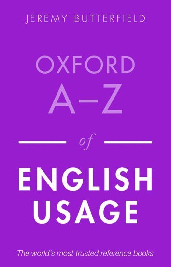 Oxford A-Z of English Usage 1