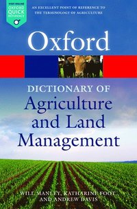 bokomslag A Dictionary of Agriculture and Land Management