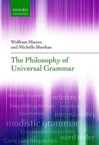 bokomslag The Philosophy of Universal Grammar