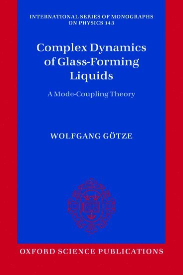 bokomslag Complex Dynamics of Glass-Forming Liquids