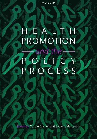 bokomslag Health Promotion and the Policy Process