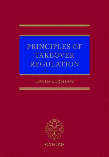 bokomslag Principles of Takeover Regulation