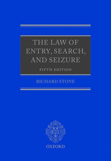 The Law of Entry, Search, and Seizure 1